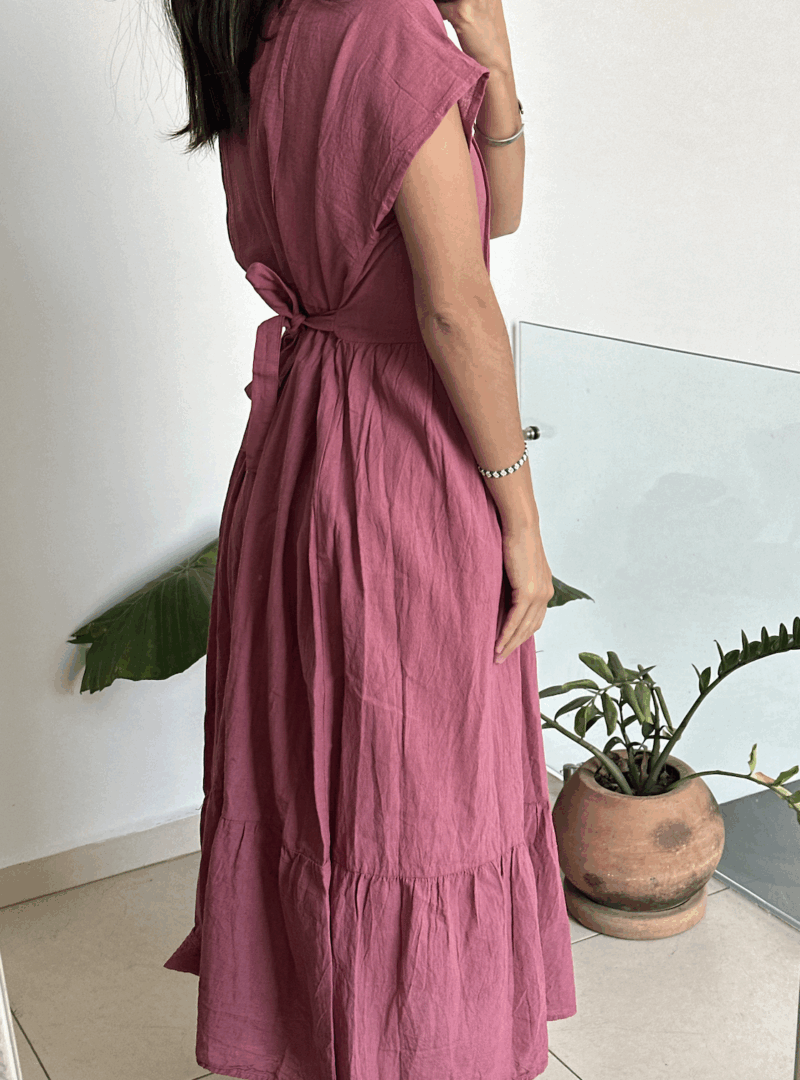 Vestido Orquidea Rosa - Imagen 4